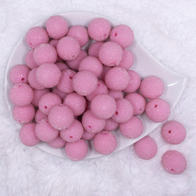 20mm Pink Sugar Bubblegum Beads