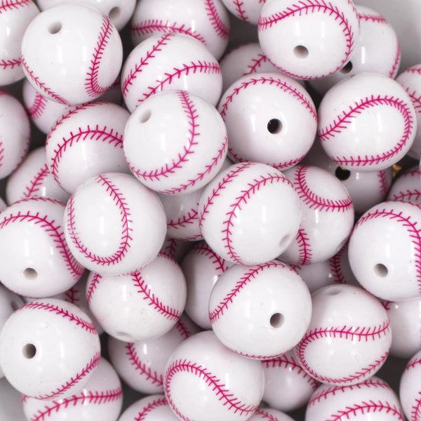 Close up view of a pile of 20mm Sports 