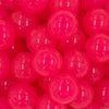Close up view of a pile of 20mm Bright Hot Pink 