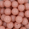 close up view of a pile of 20mm Peach 