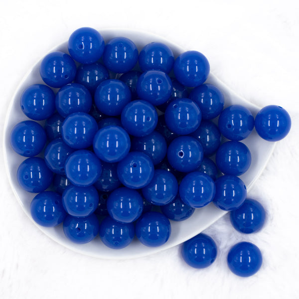 top view of a pile of 20mm Royal Blue 