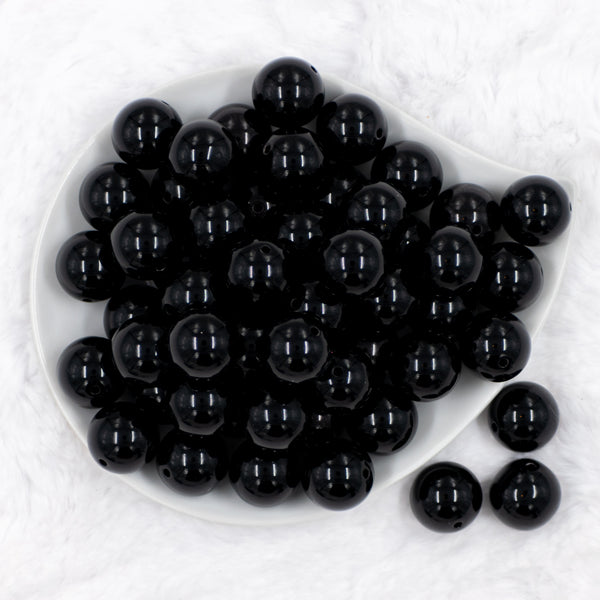 100 count RANDOM bulk 20mm bubblegum beads - keychain - lanyard- beadable  pen