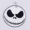 Top view of a Skull face Nightmare Before Christmas Resin charm 30x30mm