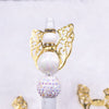 Yellow Gold Butterfly Wing Alloy Spacer beads