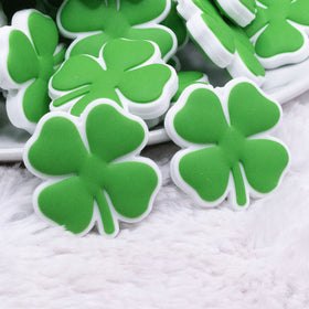 Four Leaf Clover Silicone Focal Bead Accessory