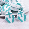 front view of a pile of Praying Hands with Cross Silicone Focal Bead Accessory