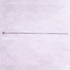 Top view of a Silver Beadable Stainless Steel Cake Tester