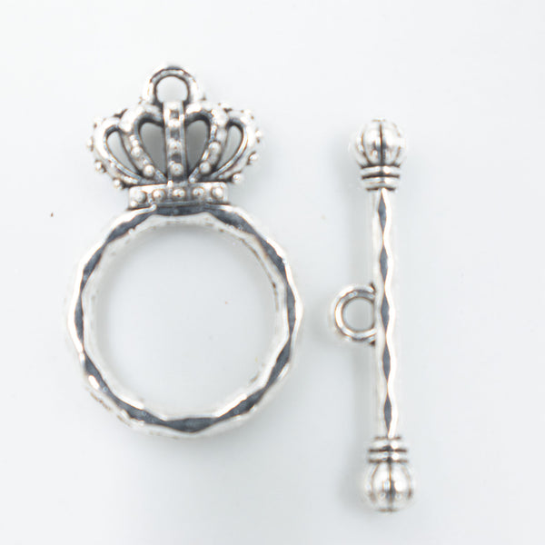 Top view of Silver Crown Toggle [5 Count]