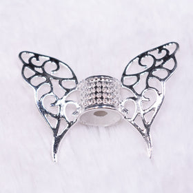 Butterfly Wing Alloy Spacer beads