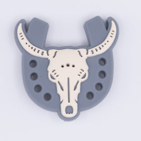 Longhorn and Horseshoe Silicone Focal Bead Accessory