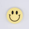 macro view of Yellow Smiley Face Silicone Focal Bead Accessory