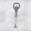 Top view of a Beadable Bottle Opener [1 & 5 Count]