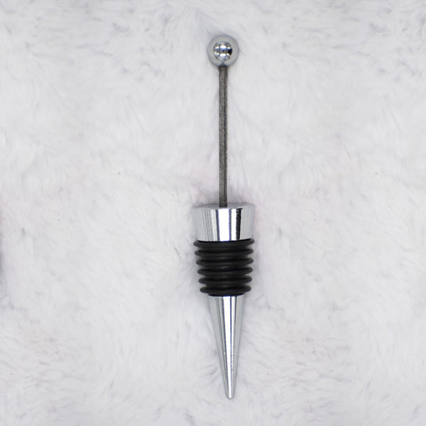 Top view of a Beadable Wine Stopper