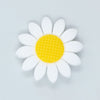 Large Silicone Daisy Focal Bead