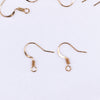 Top view of a pile of Gold French Earring Hooks [10 Count]