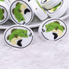 front view of Fish Silicone Focal Bead Accessory - 32mm x 26mm