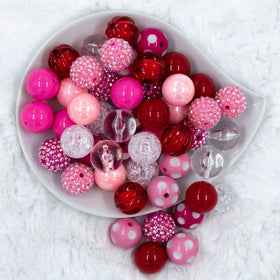 BGJ Elegant Handmade Love Heart Valentine Beads Jewelry Collection