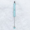 top view of a DIY Beadable Metal Everlasting Pencils pastel  blue