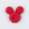 Chunky Acrylic Mouse Beads 34*37mm- [Set of 2]
