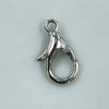 top view of Lobster Claw Hooks - Silver [Set of 10]
