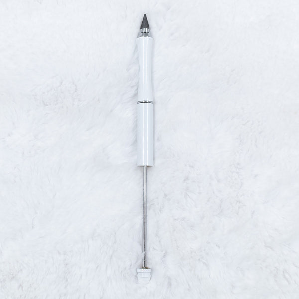 White DIY Beadable Metal Everlasting Pencils