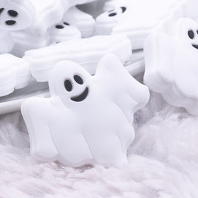 Ghost Silicone Focal Bead Accessory - 32mm x 29mm No